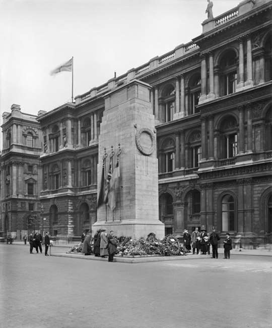 The Cenotaph in 1919